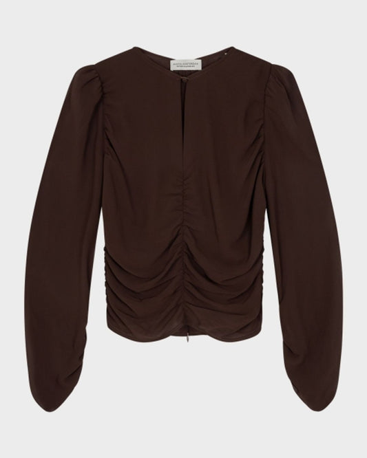 Amaya Amsterdam - Icy Blouse - Brown