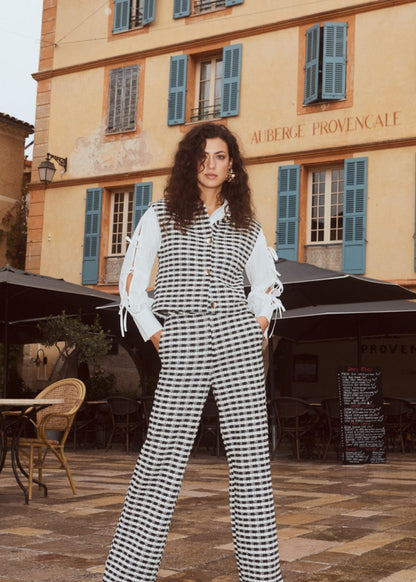 Lofty Manner - Trouser Dakota - Multi Black